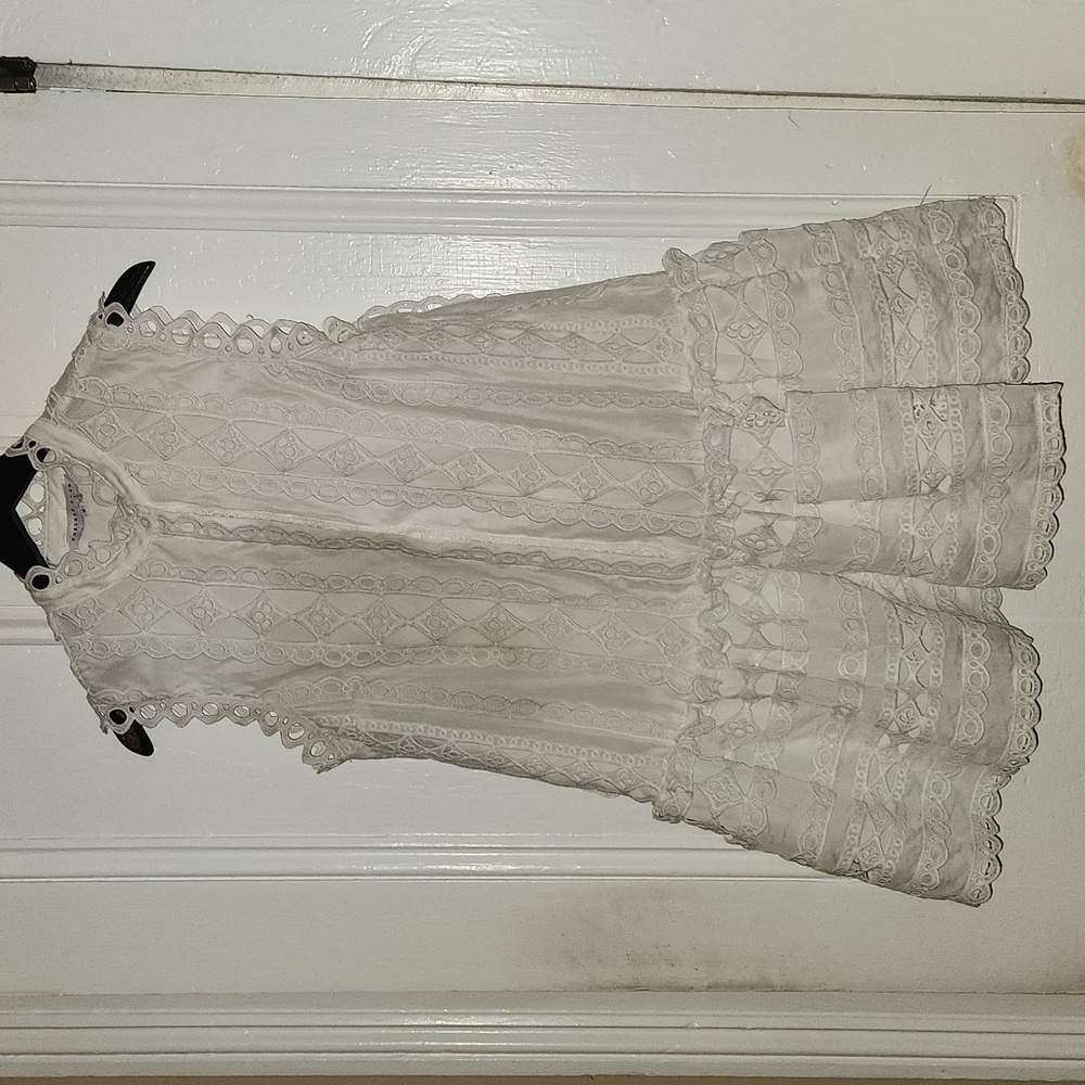 Endless Rose White Lace Mini Dress